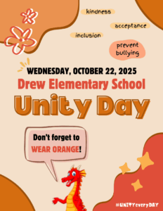 unity day graphic inviting to wear orange