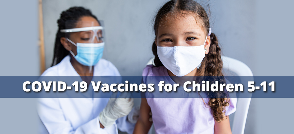 “5-11세 어린이를 위한 무료 백신”