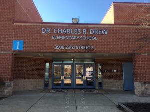 Drew Elementary building
