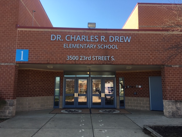 Drew Elementary building