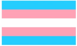flag pink and blue