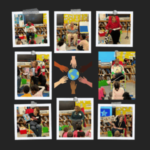 Native American History Month guest readers.