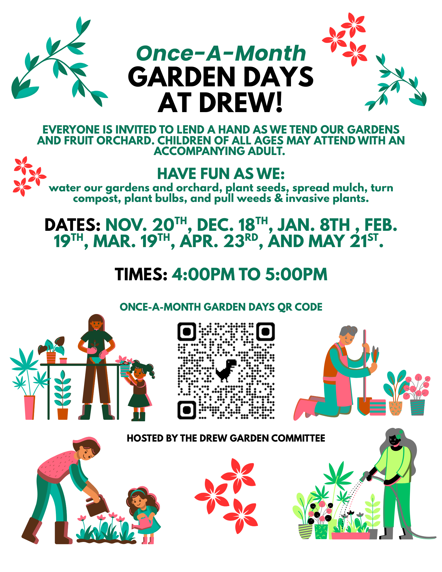 garden day flyer