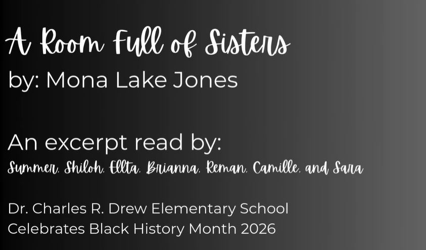 Picture of black slide with the title Room Full of Sisters